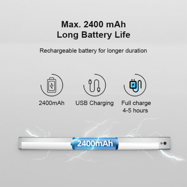 under cabinet lighting battery
