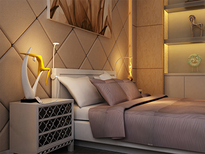 Wall mounted bedside reading light