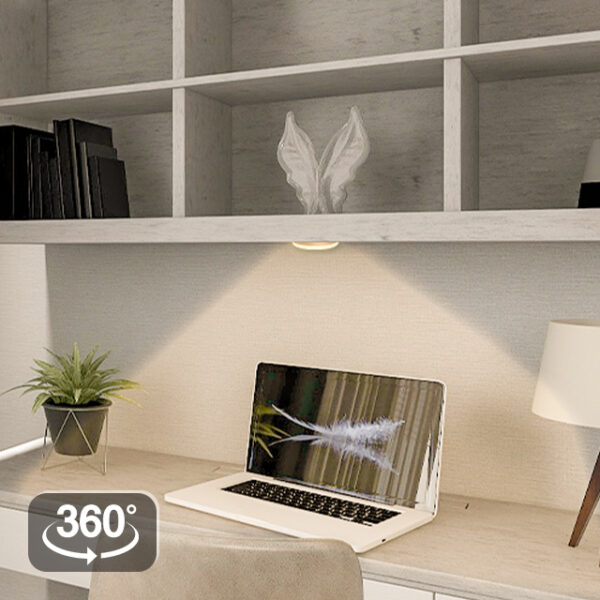 motion sensor round light