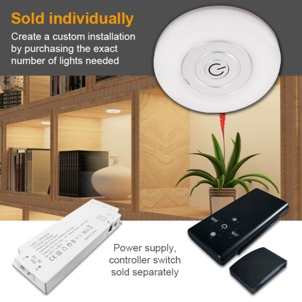 cabinet puck lights