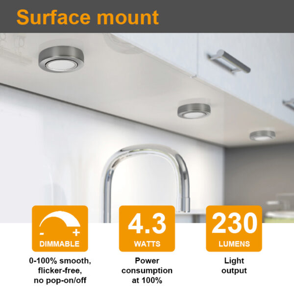 hardwired cabinet lighting