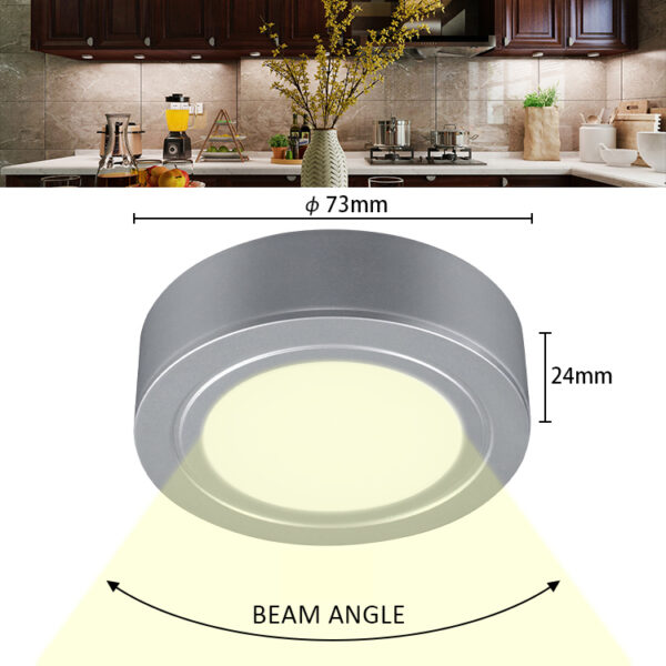 cabinet puck lighting