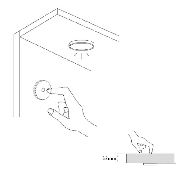 Dimmer tattile