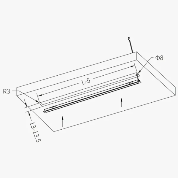 led shelf light