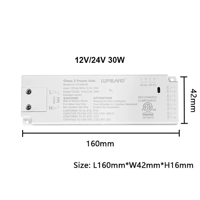 120v to 12v led driver